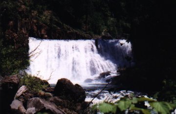 Middle McCloud Falls